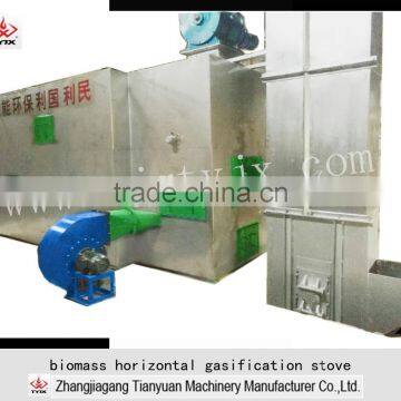 High efficiency energy biomass gasification generation power plant