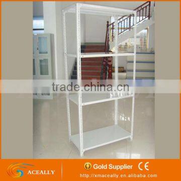 2017 multi-tier Shelving metal storage slotted angle shelf