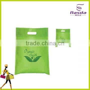 folding nonwoven ultrasonic die cut bag