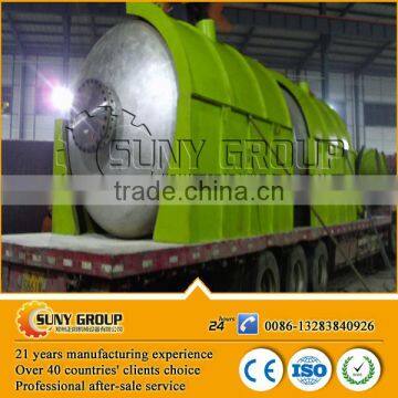 Environment Friendly 1 Ton Tyre Pyrolysis Plant to Get Oil