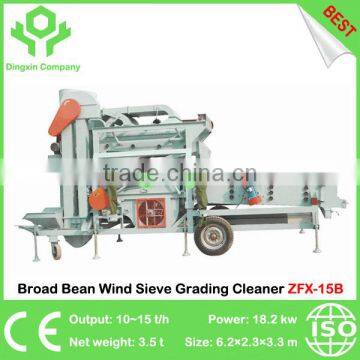 Broad Bean Cleaner Combined Screening Grading Cleaning Machine