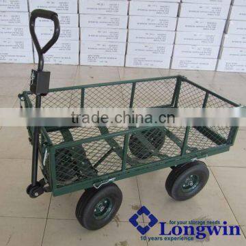 Towable wagon cart garden trolley tc1852