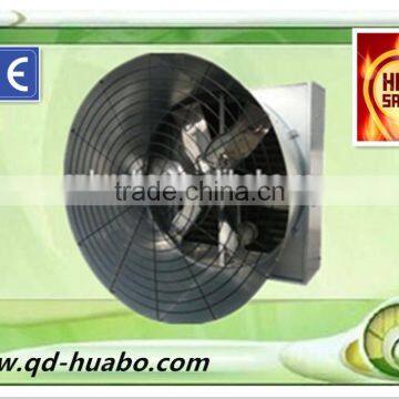 Galvanized axial exhaust cone fan used in greenhouse/ poultry farm/industrial workshop