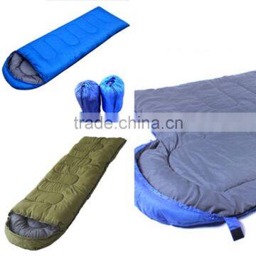 Outdoor Sleeping Bag with Cup Camp Hiking Carrying Case Fall Spring