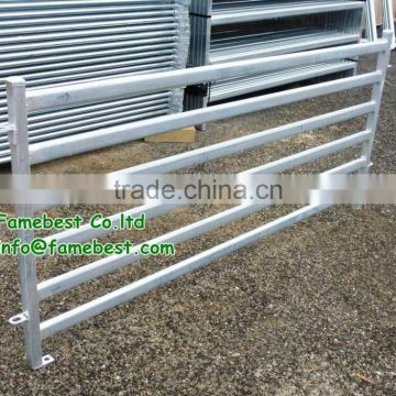 Heavy Duty Sheep/Goat Yard Panels 2.1m x 1m Oval Rails.