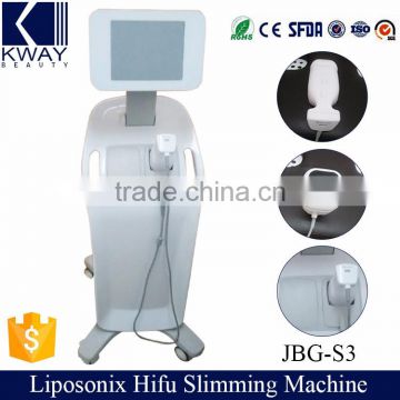 Distributor Wanted Liposonix HIFU Body Painless Slimming Fat Reduction Beauty Machine Eyes Wrinkle Removal