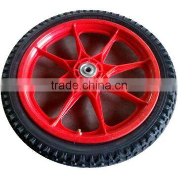 16x2.125 Inch Pneumatic 8 Spoke Bicycle Trailer Wheels photo-2