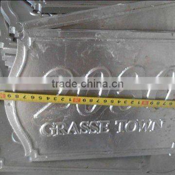 Good Quality Casting Aluminum Doorplate