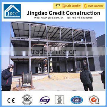 Prefabricated Multistorey Office Steel Structure Building photo-6