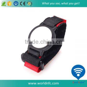 NDEF Writable NTAG216 Nylon RFID Wristband