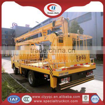 14m Aerial Platform Truck Dongfeng 4x2 Aerial Truck With Basket photo-4