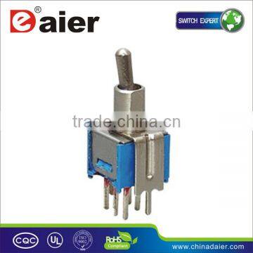 SMTS-202-2C2T Toggle Switch with Frame