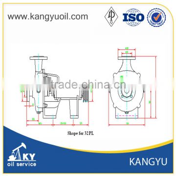 32PL Power Spray Pump For Well Drilling Mud Pump Parts