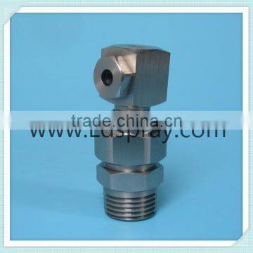 1/4 X 1/4 SS Stainless Steel Adjustable Ball Connect Joint Swivel With Nozzles photo-5