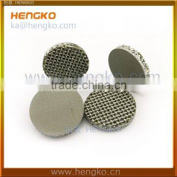 Microns Sintered Porous steel filter disk