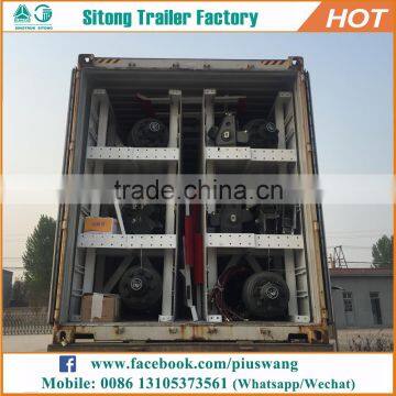 Hot-selling Inexpensive 20ft 40ft Container Semi-trailer 40 Feet Flatbed Truck Trailer Made in China photo-5