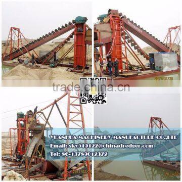 Bucket Dredger Gold Dredging Boat for Sale photo-6