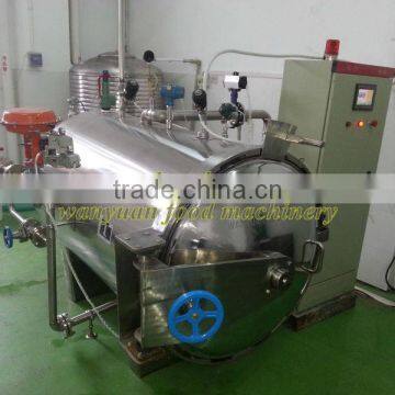 sterilizer retort autoclave for chill sauce in glass jar