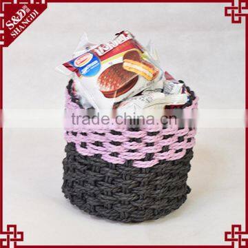 China Wholesale Hand Woven Cute Mini Decorative Gift Baskets photo-2