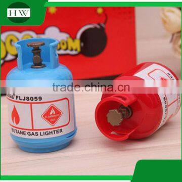 Portable Plastic Colorful Funny Child Cartoon Gas Bottle Tank Cylinder Double Pencil Sharpener photo-3