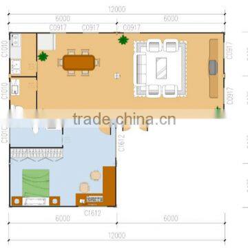 Living 20ft Container House/house Container Price/container House Plans/ photo-4