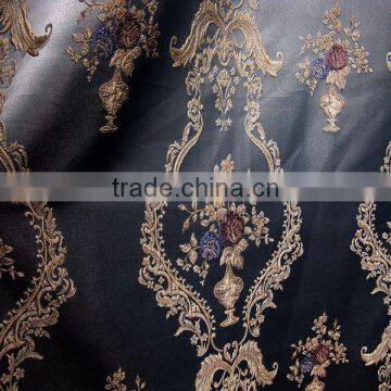 Made In China Luxury Embroidered Hotel Curtains/European Style Living Room Blackout Curtain photo-5