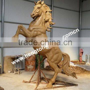 Outdoor Modern Bronze Horse Sculpture for Sale photo-4