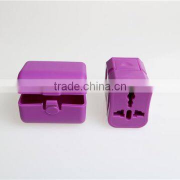 3A mini travel adapter electric plug unviersal travel adapter mini travel adapter without usb port