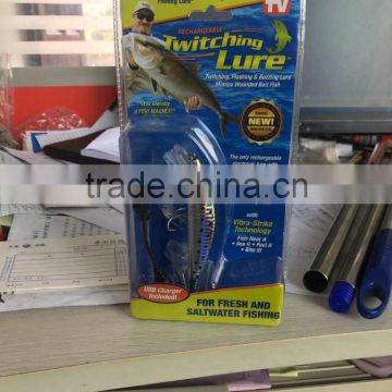 USB RECHARGEABLE TWITCHING LURE TWITCHING FISHING LURE