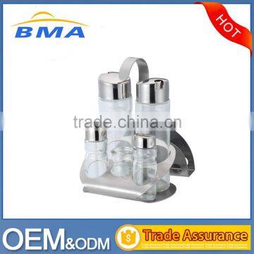 4PCS Condiment Sets/Glass Cruet Set /Oil and Vinegar Cruet Set photo-2