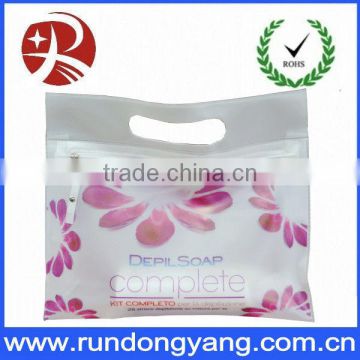 plastic pvc zipper tote bags