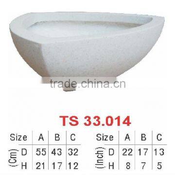 Vietnam fiberglass poly large garden pot