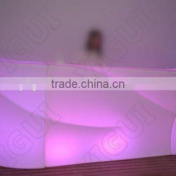 2015 New Design Manufacturer RGB Colors Changing LED Corner Tables Indoors LED Home Bar Counter photo-2