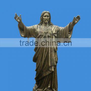 Cast Bronze Jesus Statue Bronze Shepherd Statue photo-3