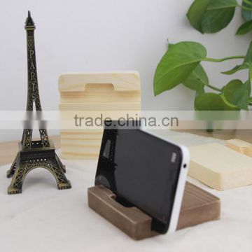 wooden mobile phone holder