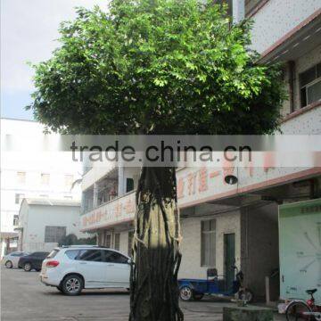 big outdoor use artificial banyan tree,green fake banyan tree