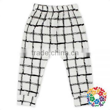 Baby Boy Stripe Ankle Pants Bear Print Children Cotton Pants photo-6