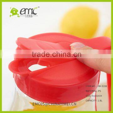 Wholsale Plastic Cold Water Kettle With Lid Juice /tea Bottle photo-2