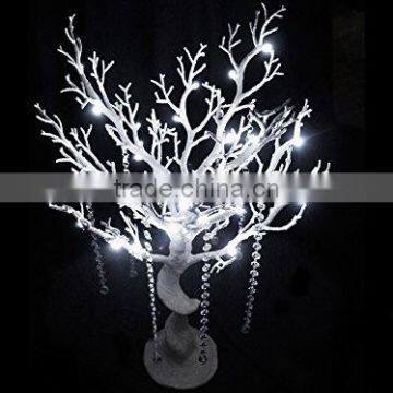 WEFOUND Cheap wedding table tree centerpieces with led light