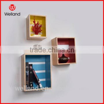 floating wall storage display book cubes shelves