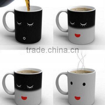 Promotional Design Changing Color Ceramic Cup photo-3