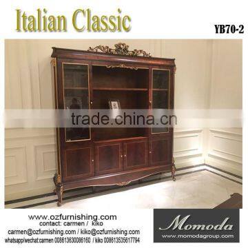 YB70-2 Luxury Royal Furniture Italian Furniture Made in China Hand Carved Writing Desk- photo-3