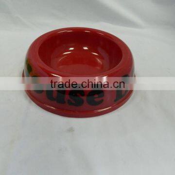 Meneed Melamine Sole Color Plastic Novelty Pet Bowl With Color Changing Bowl photo-3