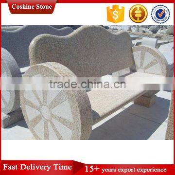 Granite Stone Park Benchs With Backrest photo-5