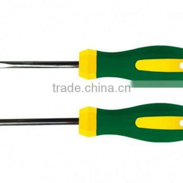 Carbon Steel bicolour handle screwdriver