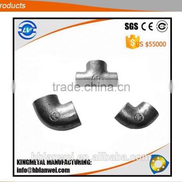 Plain Galvanized Malleable Iron Pipe Fittings With Trade Assurance