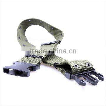 High Duty Hiking Waist Military Webbing Belt Security Guard Belt photo-4