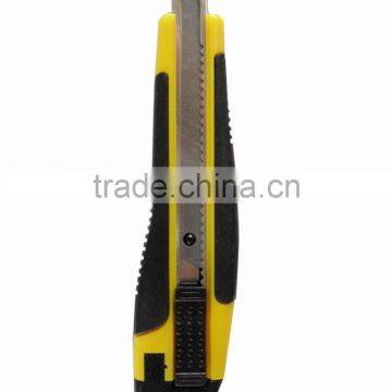 Rubber grip 9mm width blade utility knife Paper cutting knife