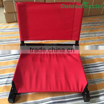 Portable Cheap Take Easy Folding Red Football Stadium Seat