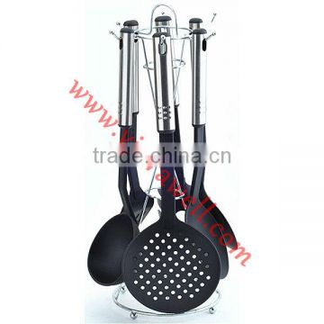 NY-1004 6 Pcs Nylon kitchen tool set with stand